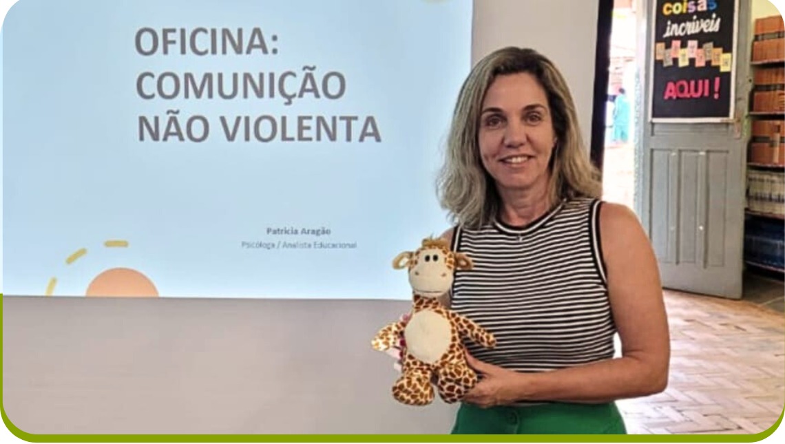 Oficina “Espaço Seguro” aborda Comunicação Não Violenta em atividades nas escolas da Fucam